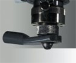 Вакуумный стальной нос с отводом стружки, к которому подключается пылесос. Диаметр нижнего отверстия 1,5 мм (Vacuum nose 1.5 mm diameter)
