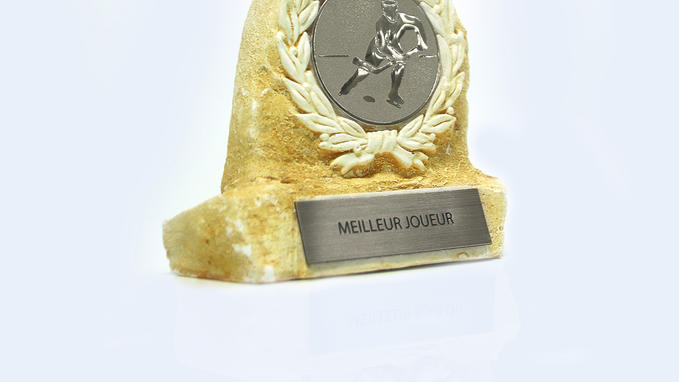 Cup plaque in Metallex™
