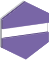 Gravofoil™ purple - white