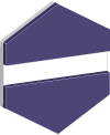 Gravoply™ 1 purple - white