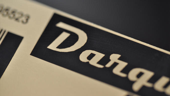 Identification plate in Alumamark™