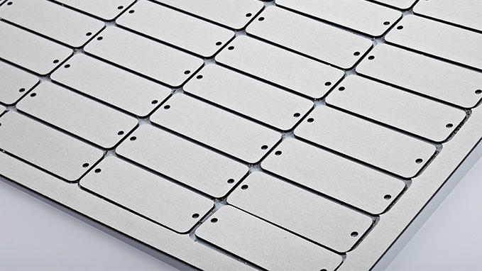 Here is an example of cutting to customer specifications that we can produce for you