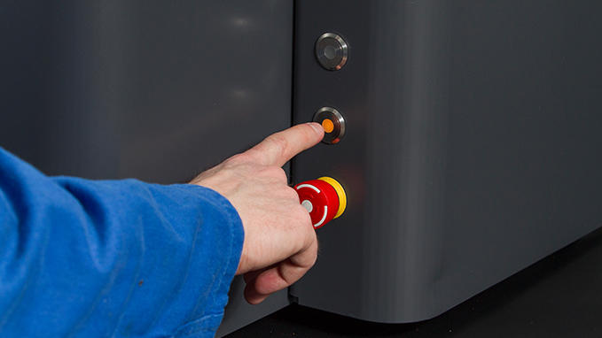 Laserworkstation LW1 control buttons1