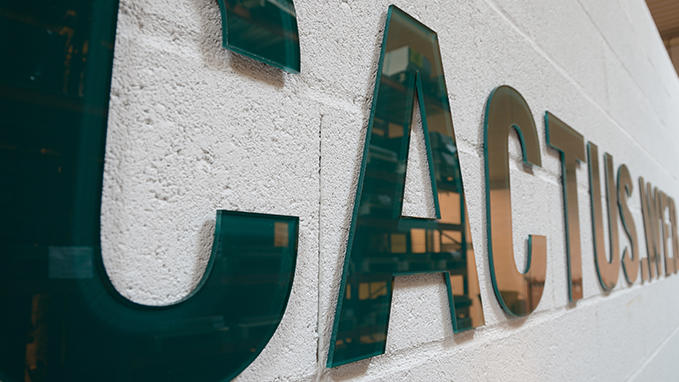 Cutting letters for signs with laser machines