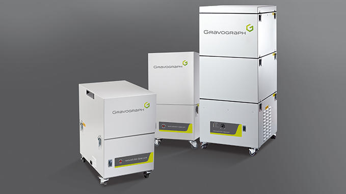 ES10-30-50 fume filter extractor for laser machines