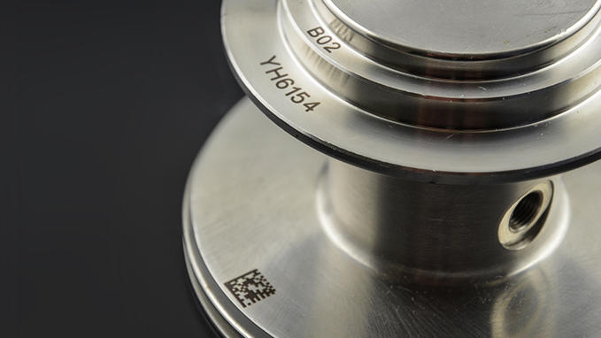 Multi-level marking on metal parts with Gravotech laser