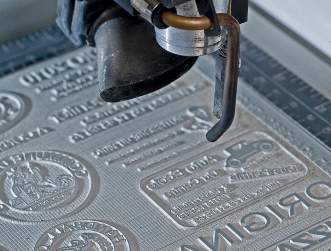 Marking of plastics using CO2 laser