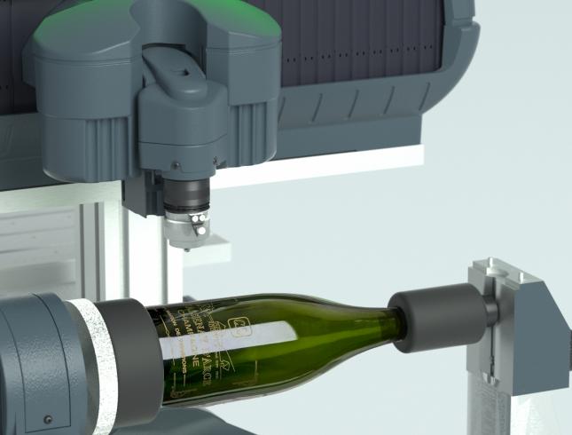 Machining of front panels with the IS400 machine