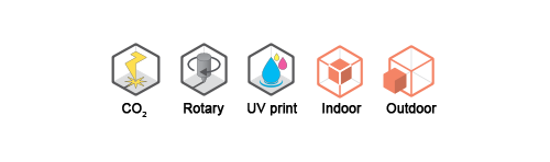 Gravotac™ Exterior characteristics