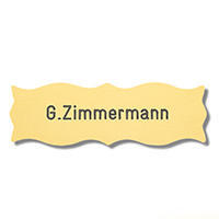 Custom-made door plaques 1