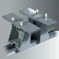 Jigs for cutlery with removable studs