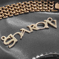 Découpe de prénom pendentif ou logo