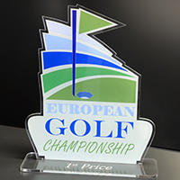 Trophée réalisé avec la solution Print&Cut